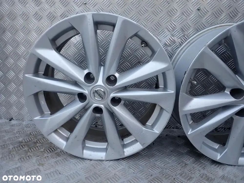 FELGI ALUMINIOWE NISSAN 5X114,3 7X17 ET 40 40300-4EA1B CZUJNIKI RADOM - 4