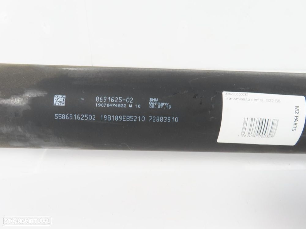 Transmissão Central Usado / Original BMW 6 Gran Turismo (G32) 26108691625 - 5