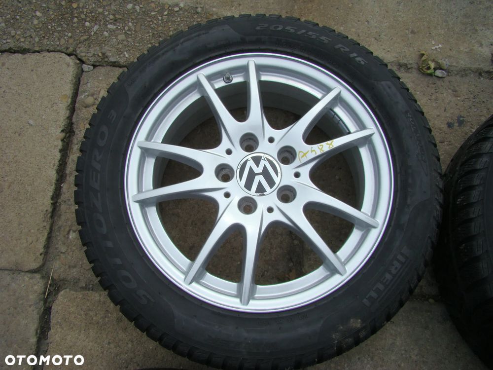 a488 5x112 VW Golf V VI VII VIII Plus Jetta Touran Caddy Sharan 6,5jx16 zima 205/55 - 4