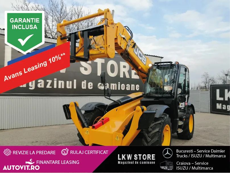 JCB 535-125 Incarcator Telescopic/Teleskoplader, 4x4x4, Top !!! - 2