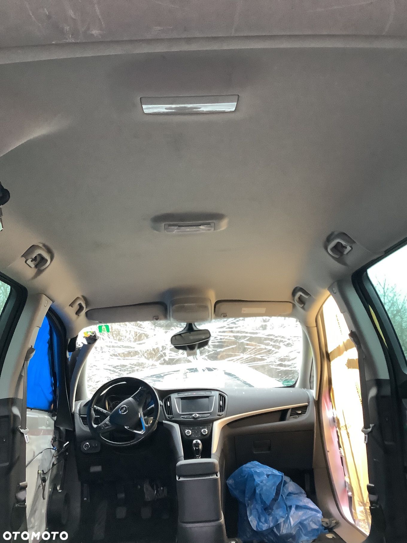 OPEL ZAFIRA C LIFT PODSUFITKA DYWAN PODŁOKIETNIK - 1