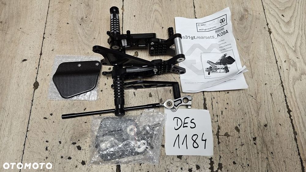 Regulowany zestaw podnóżków AS31GT Gilles Tooling Kawasaki Ninja ZX-10R - 1