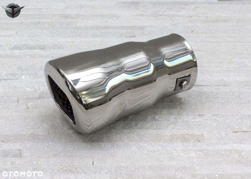 końcówka wydechu nierdzewka otwór montażowy 35-62 - 2