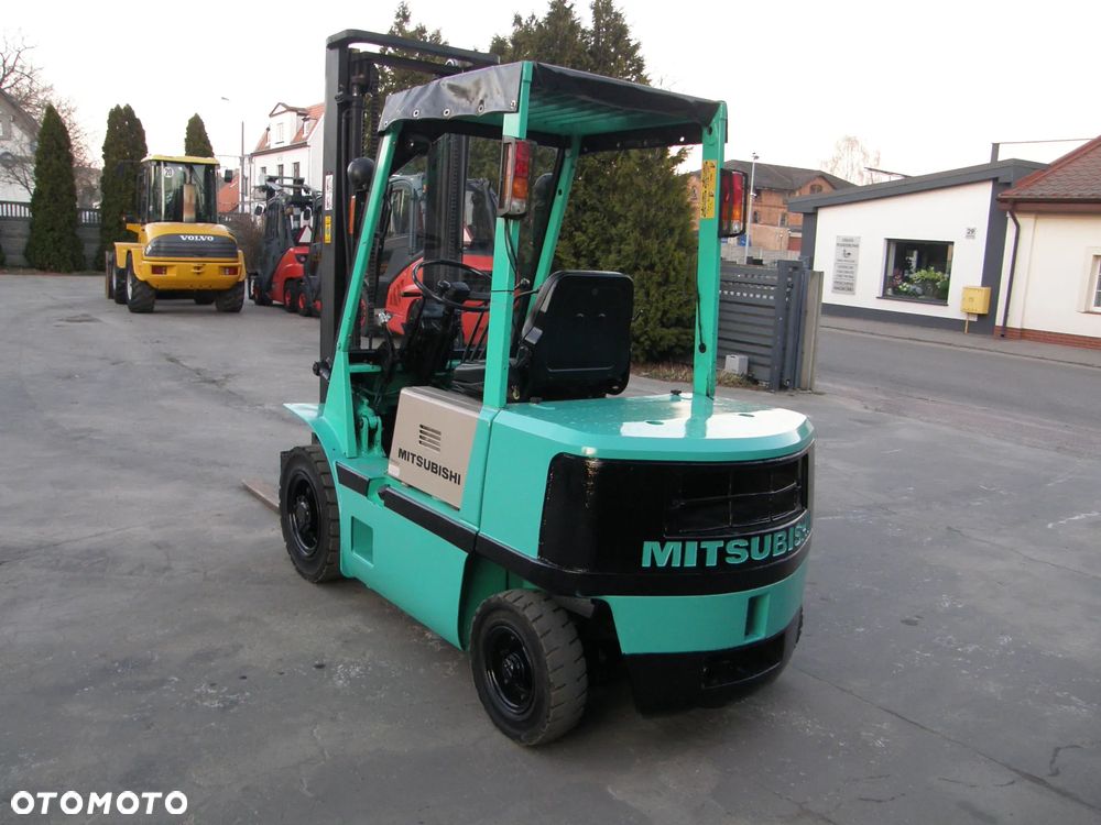 Mitsubishi FD25 DIESEL przesuw wózek widłowy z Niemiec - 4