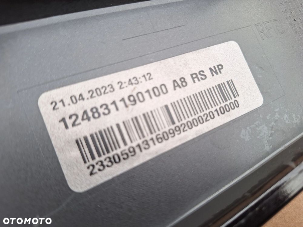 SKODA OCTAVIA IV 4 RS 19- 20-24 5E3 NIE KLEJONY! ZDERZAK PRZÓD PRZEDNI ORYG. 5E3807217F WYSYŁKA 24H - 13