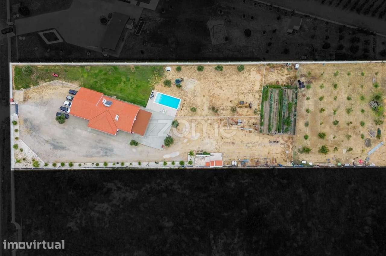 MORADIA TÉRREA T4 COM PISCINA E TERRENO DE 6.000 m² | PALMELA - Grande imagem: 4/27