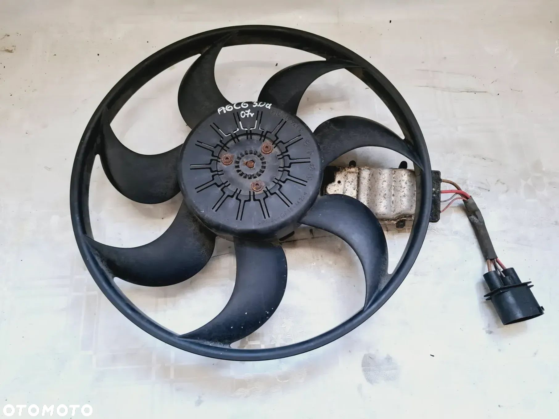 Wentylator Moduł Sterownik Chłodnicy Silnika 4F0959455D 1137328159 Audi A6 C6 - 1