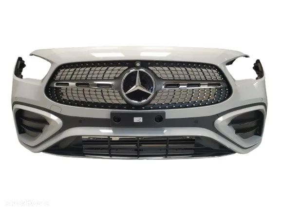 MERCEDES GLA H247 AMG LIFT 23- ZDERZAK PRZÓD PRZEDNI GRILL ZANCZEK GWIAZDA 6XPDC KRATKI ORYGINAŁ - 1