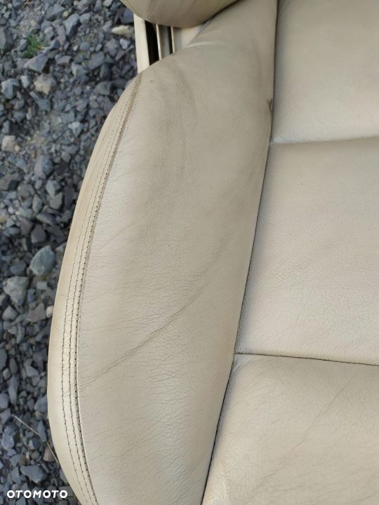 MERCEDES W221 LIFT TAPICERKA FOTEL FOTELE KANAPA BEZOWY - 4