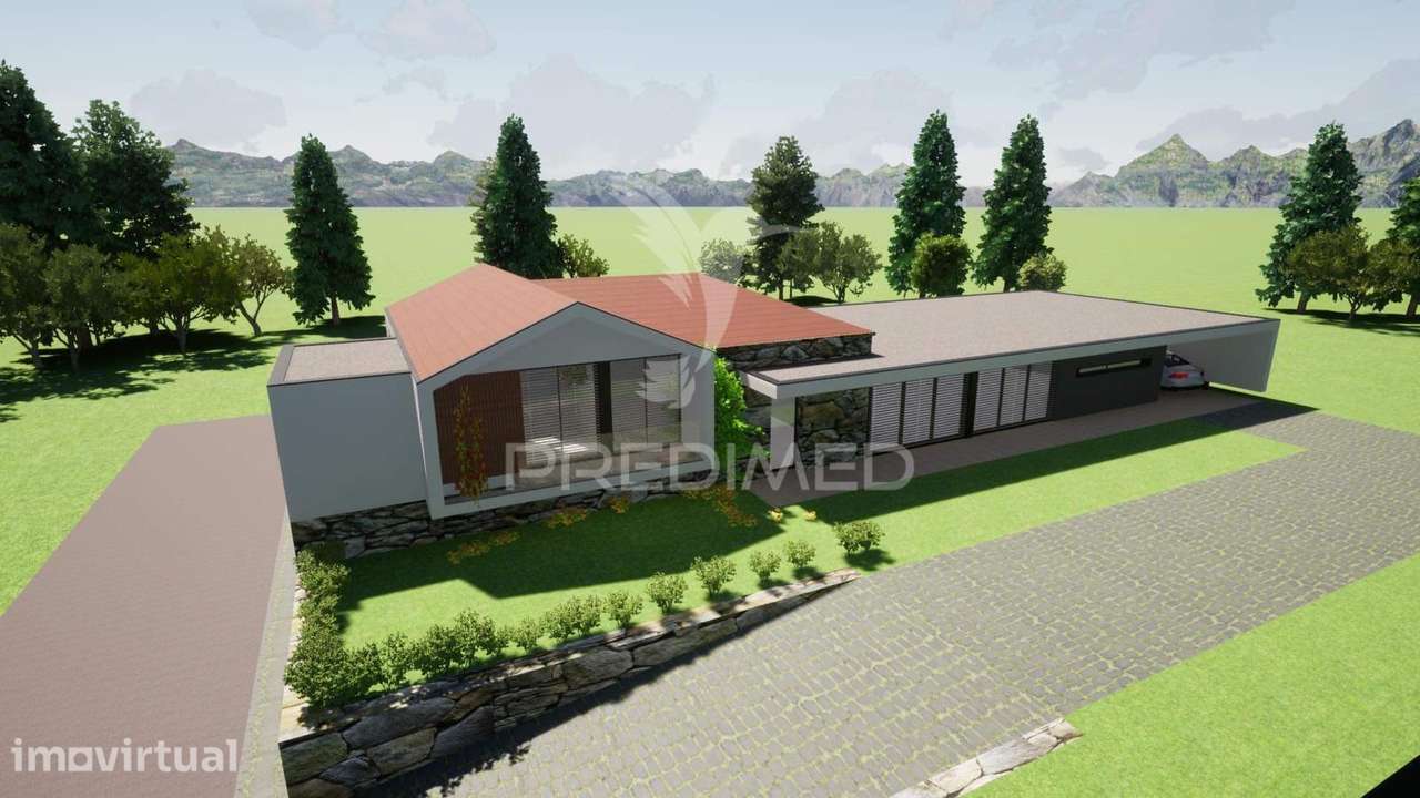 Moradia T4 com projeto aprovado na câmara municipal de Fafe, bem lo... - Grande imagem: 2/12