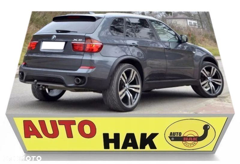 KOMPLETNY AUTOMAT WYPINANY POZIOMO SŁUPSK AUTO HAK HOLOWNICZY BMW X5 F15 E70 M PAKIET 2007 do 2013 - 9