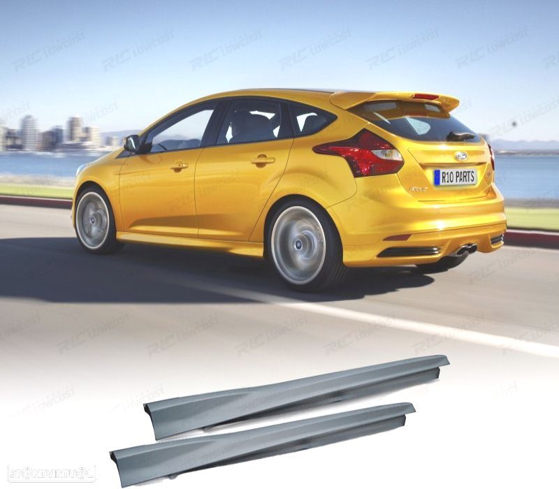 EMBALADEIRAS LATERAIS FORD FOCUS 11-18 LOOK RS - 1