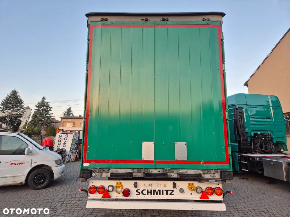 Schmitz Cargobull Standard 2018 2x oś podnoszona podnoszony dach z Niemiec  / OŚ PODNOSZONA / ładne opony / nowa plandeka / od pierwszego właściciela / OKAZJA - 7