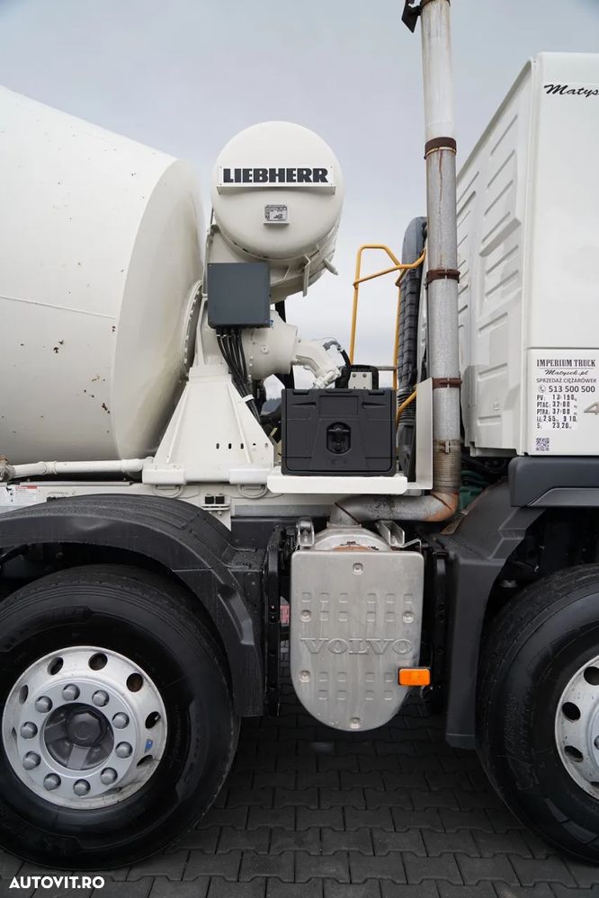 Volvo FMX 410 / 8x4 / BETONIERĂ / BETONIERĂ / LIEBHERR / 9 M3 / I-SHIFT / JANTE DIN ALIAJ / EURO 5 - 17