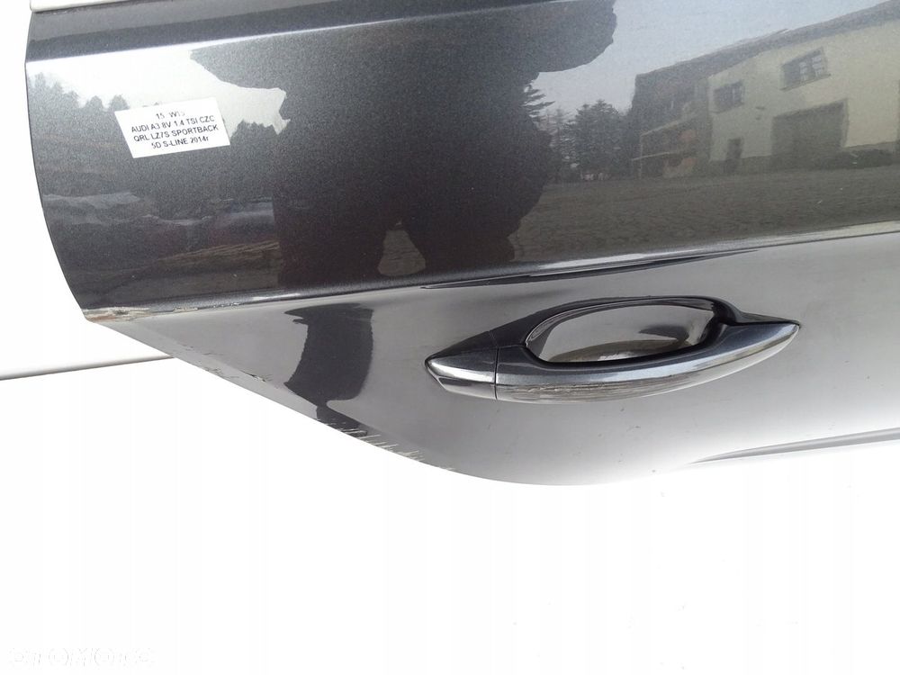 DRZWI PRAWY TYŁ PRAWE TYLNE LZ7S AUDI A3 8V 5D SPORTBACK 12-17r - 13
