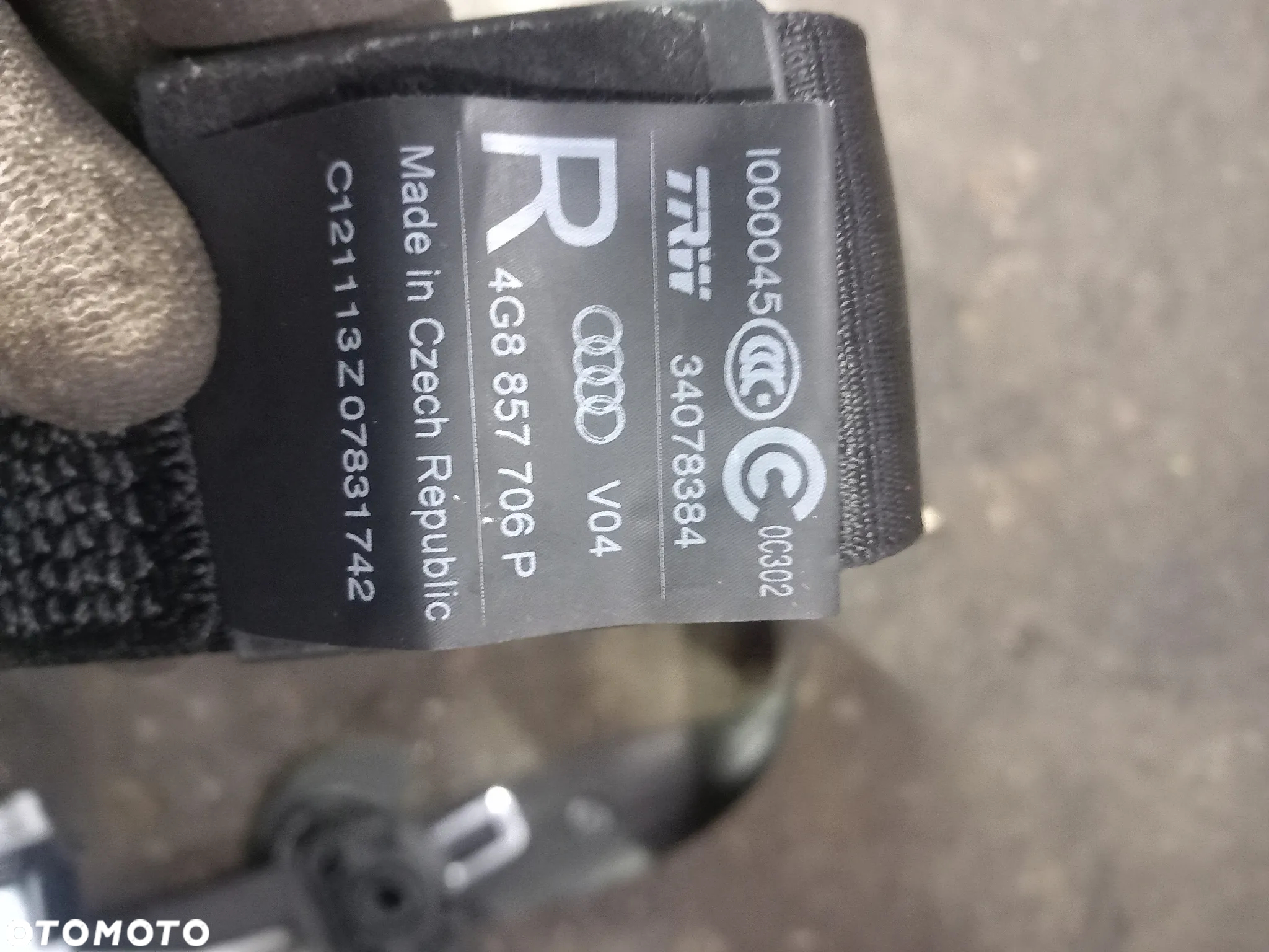 Pas bespieczeństwa Audi 4G8 857 705 706 - 3