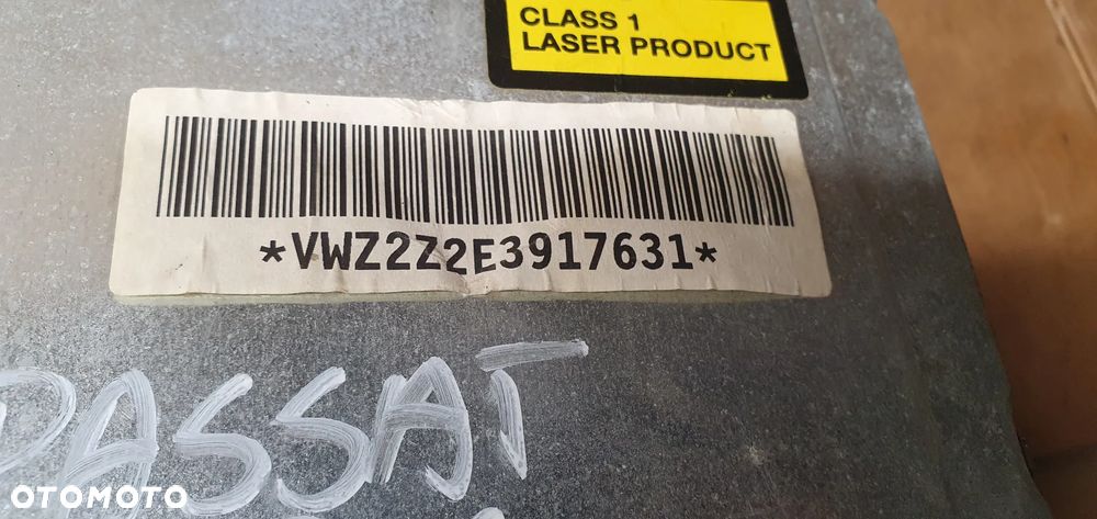 Radio radioodtwarzacz fabryczne VW Passat B6 - 7