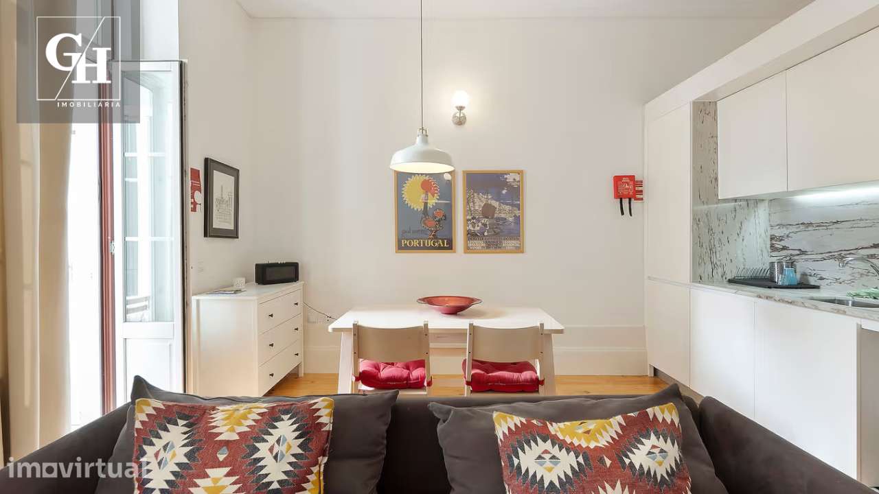 Arrendamento Temporário - Apartamento T2 mobilado e equipado - Grande imagem: 5/24