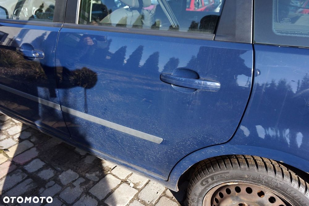 DRZWI TYLNE LEWE C-MAX I MK1 LIFT R8  NIEBIESKI BLAZER FORD 2006-2010 - 4