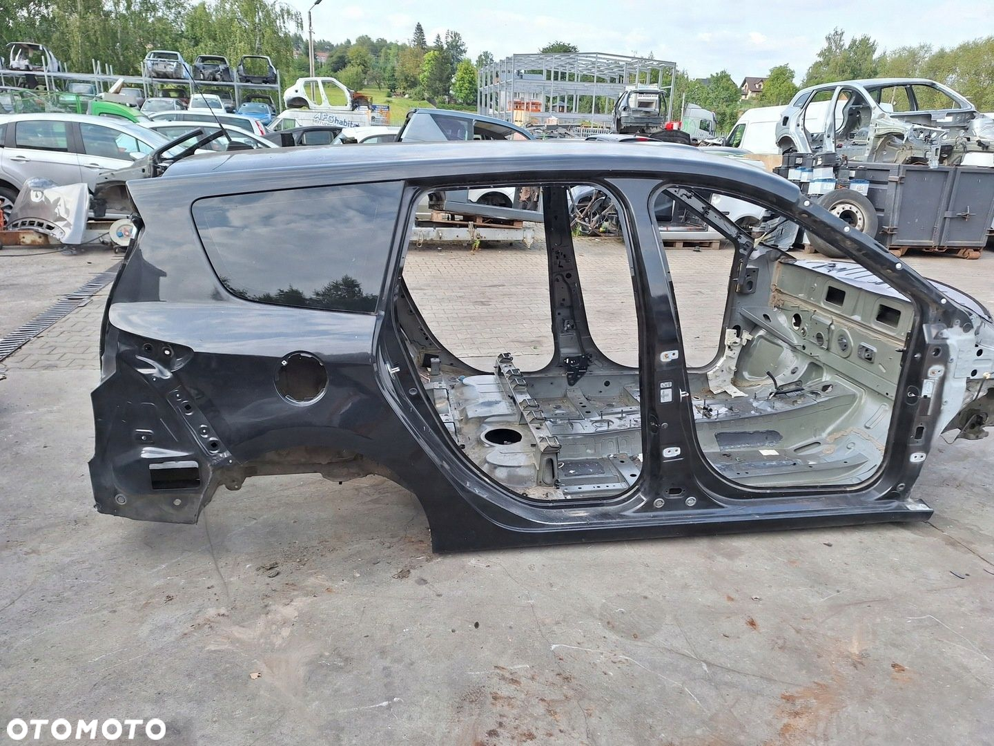 RENAULT SCENIC 3 III JZ0/1 GRAND TYLNA ĆWIARTKA BŁOTNIK TYŁ LEWY NV676 BOK - 4