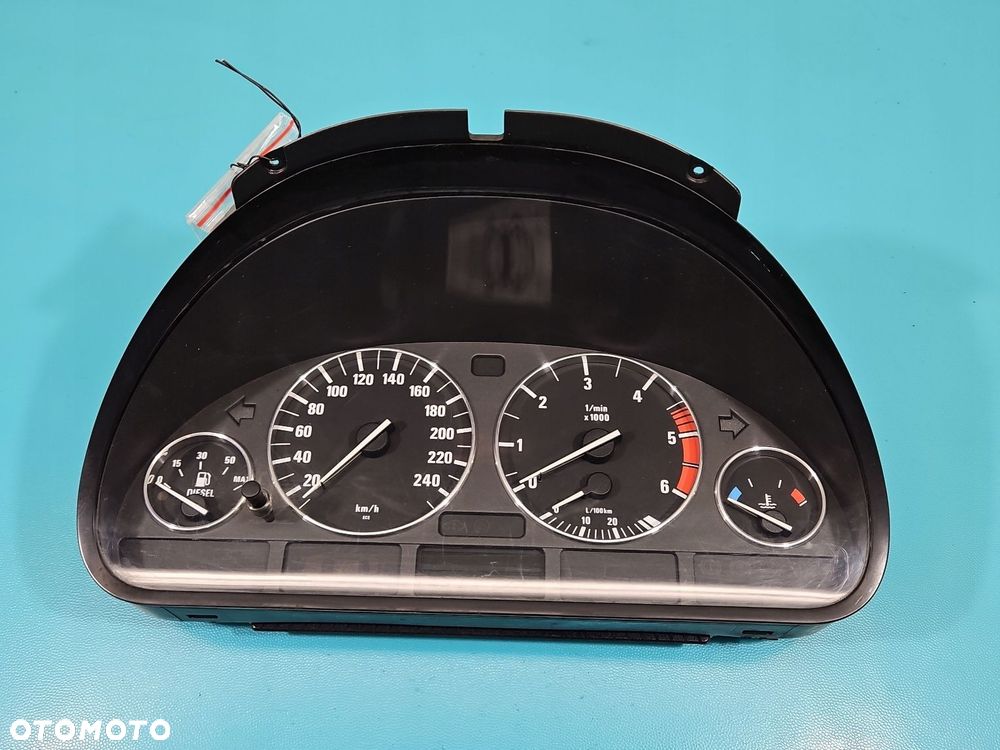 LICZNIK ZEGARY BMW E39 2.5B M54 UK 6914910 - 5