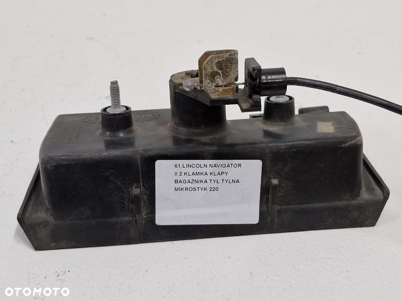 lincoln navigator 2 ii klamka klapy bagażnika tył tylna mikrostyk - 7