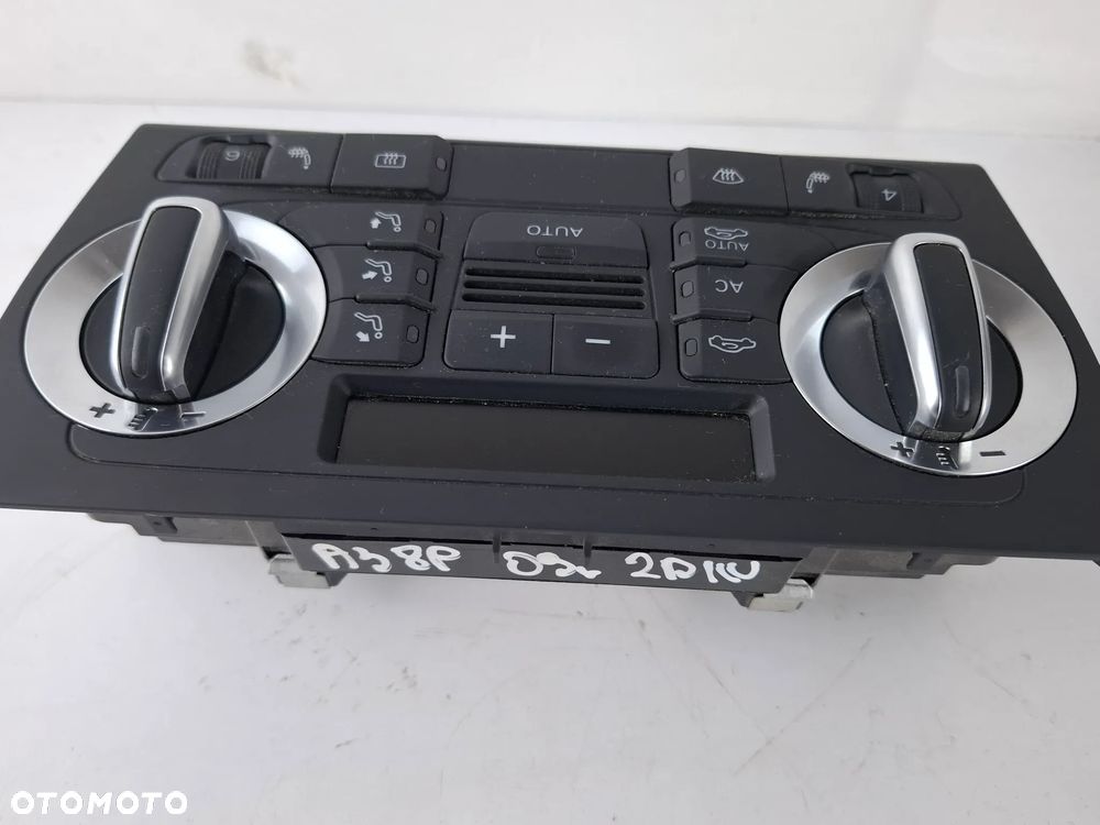 Panel Sterownik Klimatyzacji Nawiewu Grzanych Audi A3 8P 8P0820043BH - 7