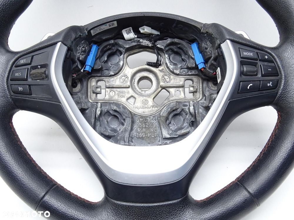 KIEROWNICA SKÓRA MULTI MULTIFUNKCJA ŁOPATKI 6796398 BMW F30 F31 - 3
