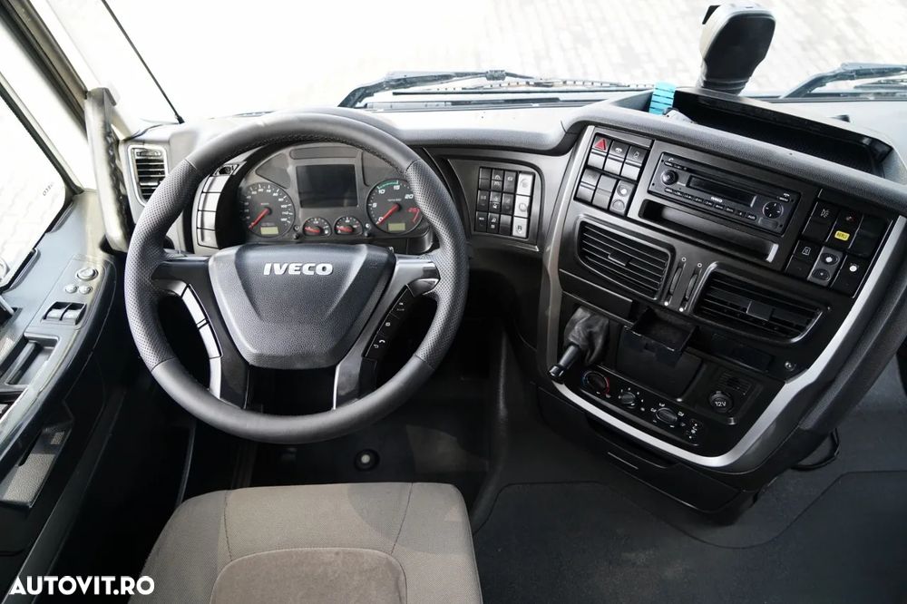 Iveco STRALIS 560 / 6X4 / PENTRU LEMN / PENTRU COPACI / PENTRU PĂDURE / REMORCĂ PALFINGER EPSILON / CAPACITATE DE RIDICARE - 5.250 KG - 30