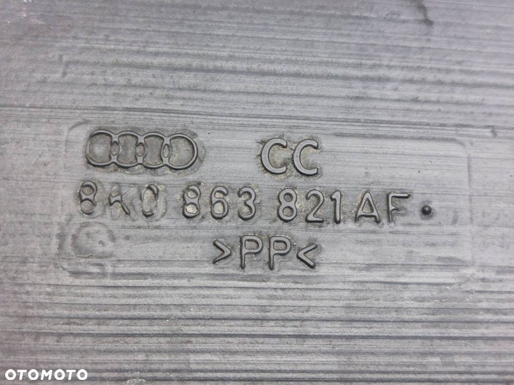 OSŁONA SILNIKA DOLNA AUDI A4 B8 8K1863822H 8K0863821AF - 6