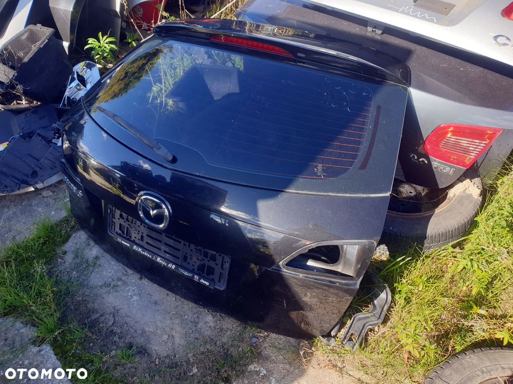 KLAPA BAGAŻNIKA TYLNA 6 II GH LIFT KOMBI 16W GSYA-62-02XB CZARNY MAZDA 2010-2012 - 12