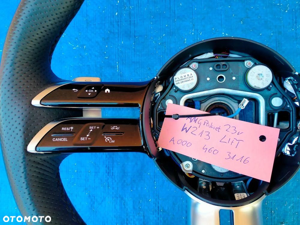 Mercedes W213 LIFT AMG Kierownica Łopatki Tempomat Distronic - 3