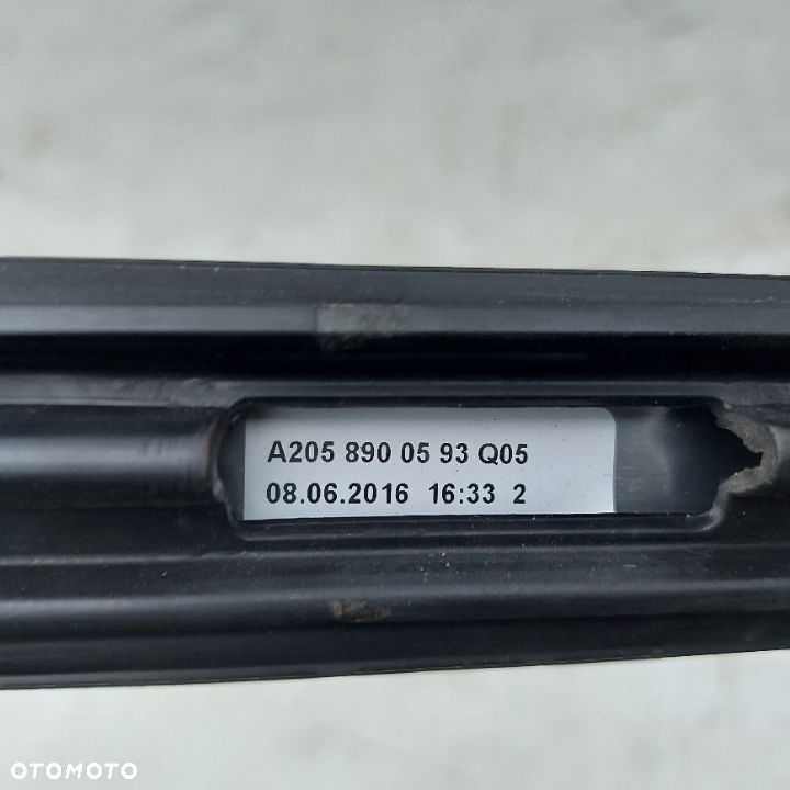 RELING RELINGI DACHOWY MERCEDES C W205 KOMBI 2058900593 ORYGINALNY DEMONTAZ - 3