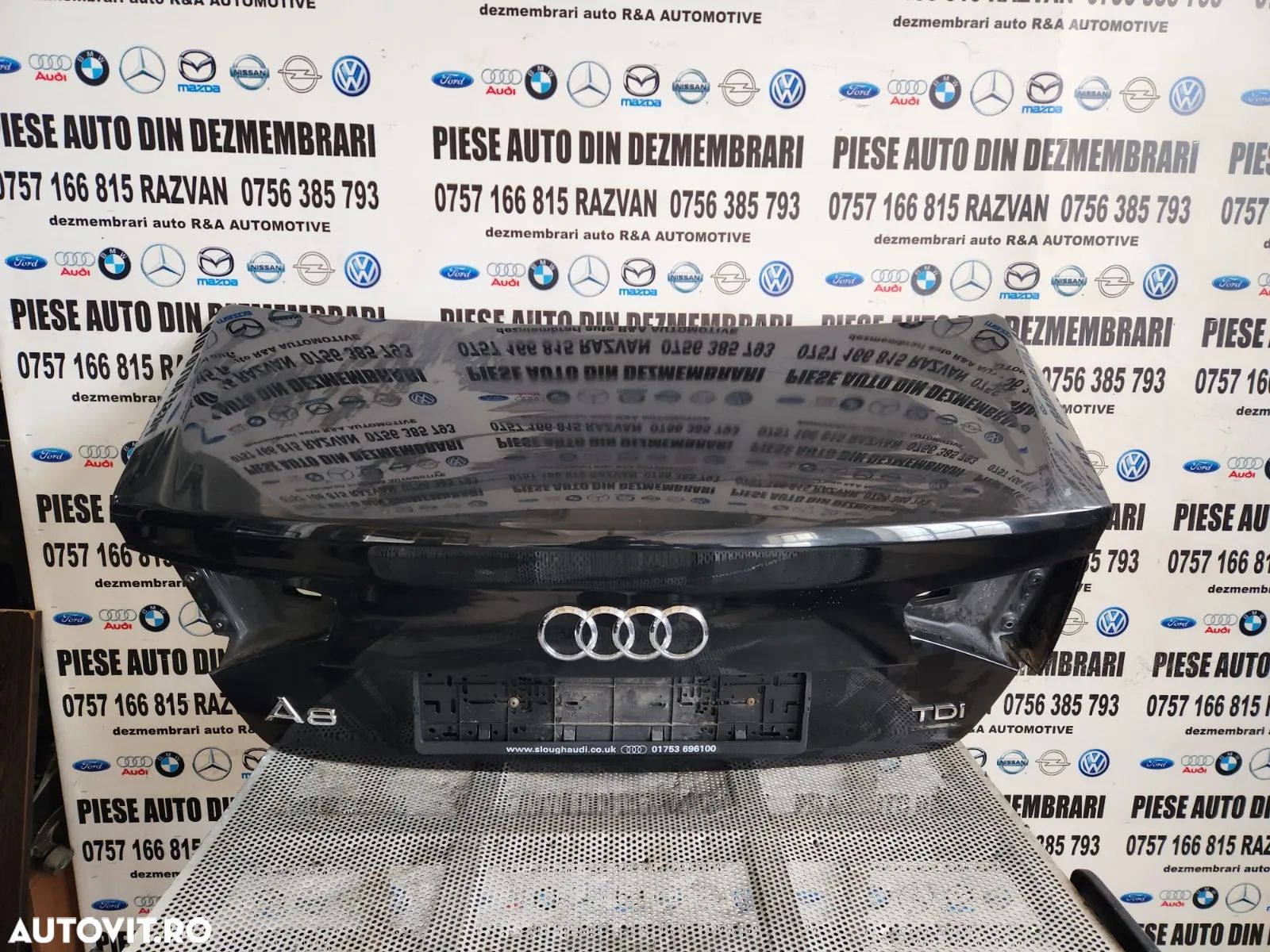 Capota Spate Portbagaj Audi A8 4H D4 An 2010-2011-2012-2013-2014-2015-2016-2017 Non Facelift Dezmem - 1