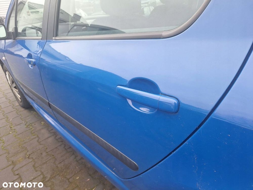 DRZWI KOMPLETNE LEWY TYŁ PEUGEOT 307 I 00-07r HATCHBACK 5D  EGJB - 7