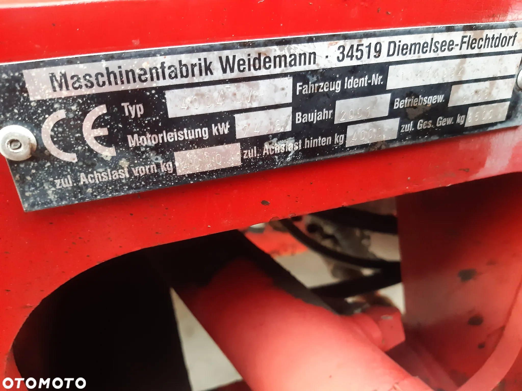 Weidemann 4004 D/P ładowarka z Niemiec - 29
