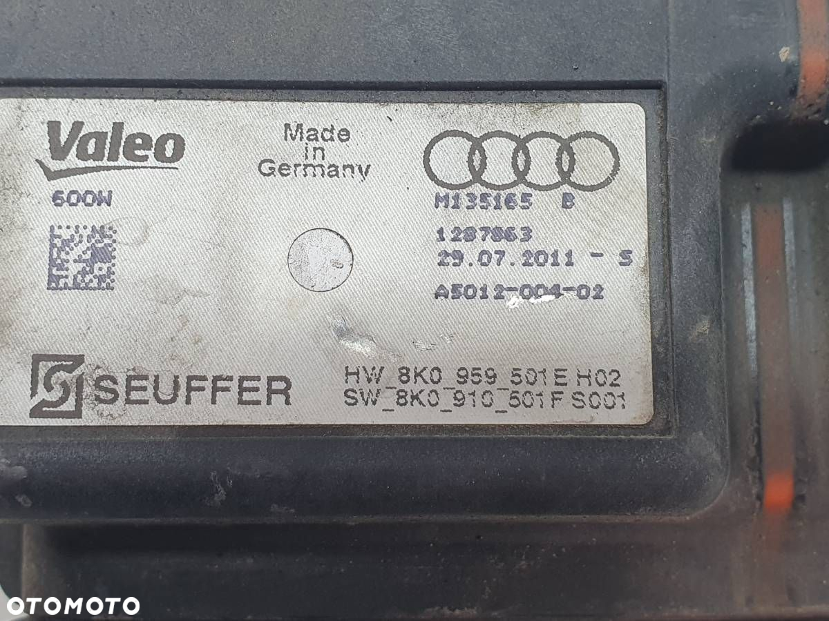 MODUŁ STEROWNIK WENTYLATORA AUDI Q5 8R 2.0 TDI 8K0959501E - 5