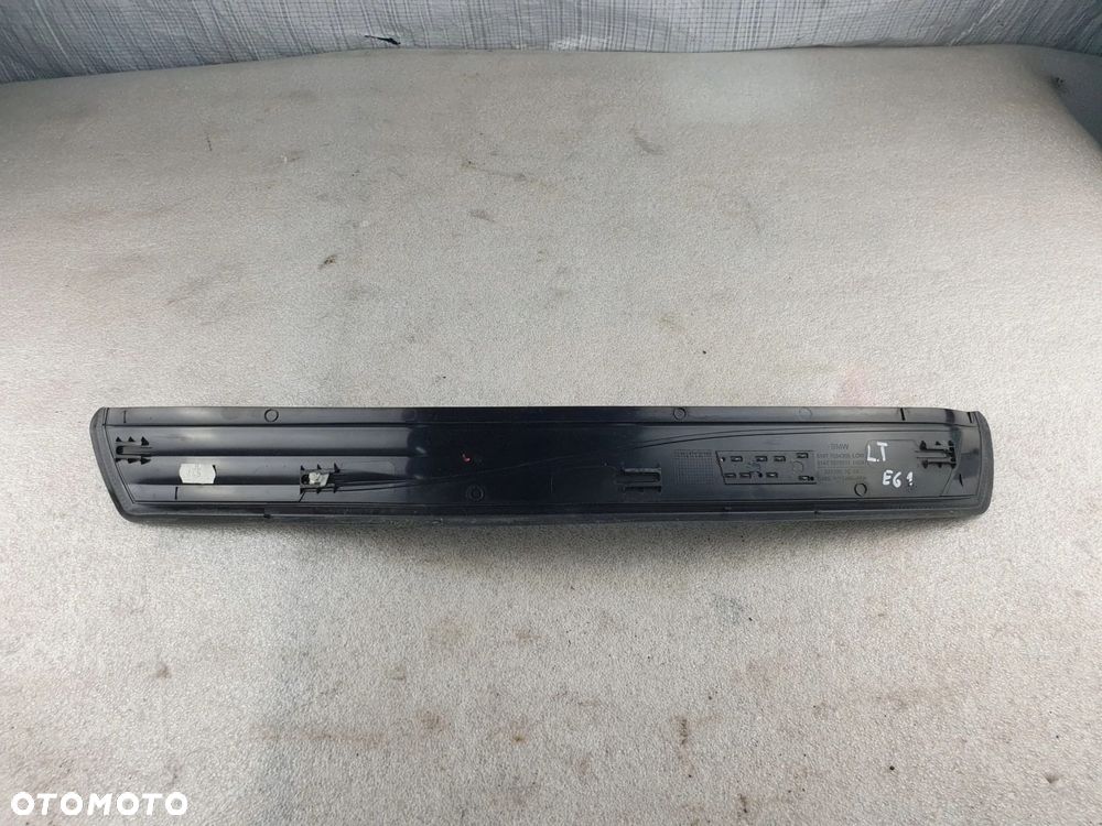 BMW E60 E61 LISTWA PROGOWA LEWY TYŁ 7034305 - 5