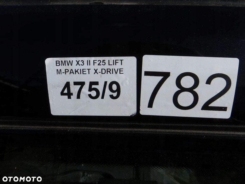 BMW X3 II F25 LIFT WANNA PAS TYLNY BLOTNIK 475 14- - 3