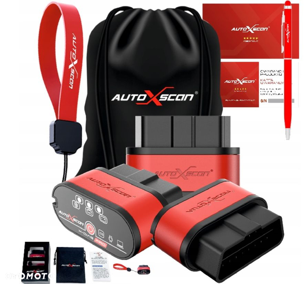 ELM327 INTERFEJS DIAGNOSTYCZNY AUTOXSCAN X-DIAG PRO + FUTERAŁ +SMYCZ BT 5.0