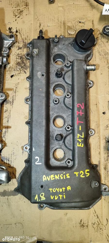 GŁOWICA KOMPLETNA WAŁKI 1.8 VVTI, E1Z-T82, AVENSIS II T25 - 10