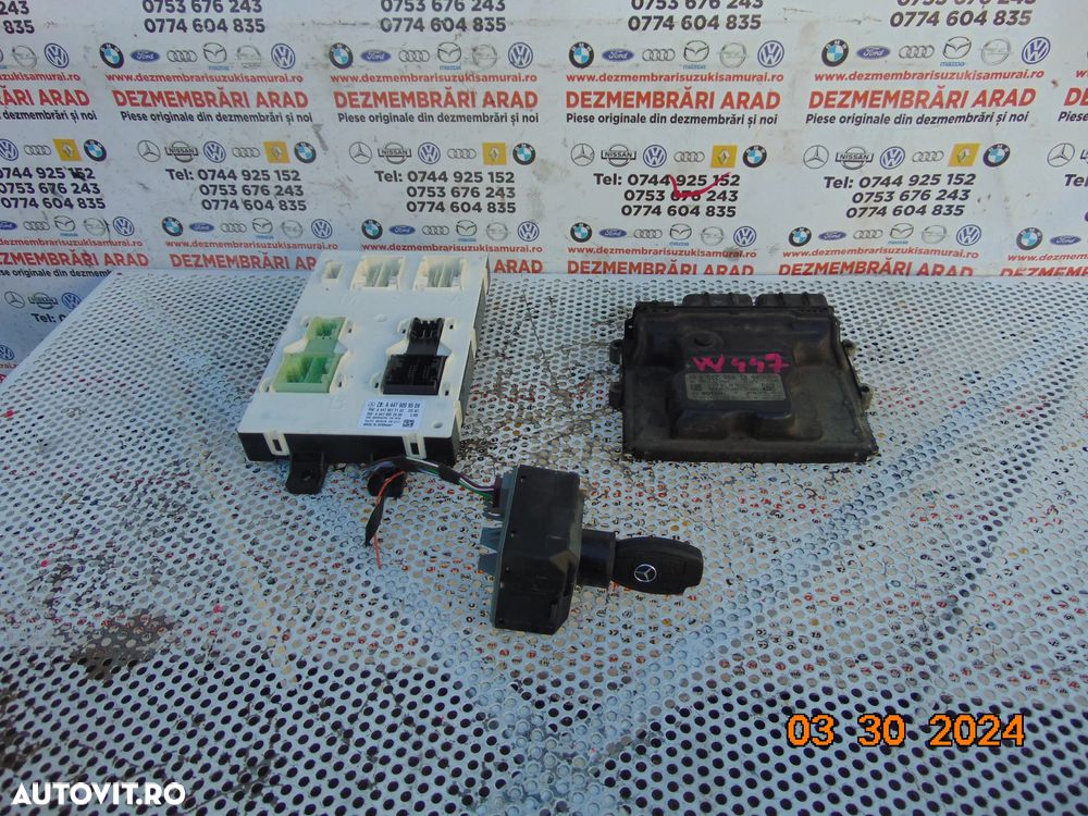 Kit pornire Mercedes vito w447 1.7 diesel viano 1.7cdi kit pornire ecu - 6