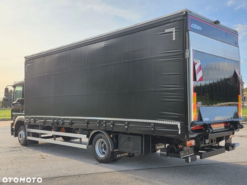 MAN TGM 12.290 / 15.290 / E6/ FIRANKA /BOCZNE DRZWI / BURTO-FIRANKA / 18PALET / WINDA / NISKI PRZEBIEG / 2018/ CAŁY NA PODUSZKACH / SERWISOWANY - 4