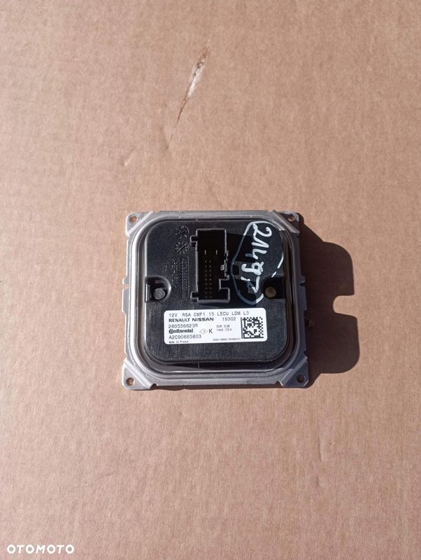RENAULT ZOE PRZETWORNICA LAMPY MODUŁ LED 260556623R - 1
