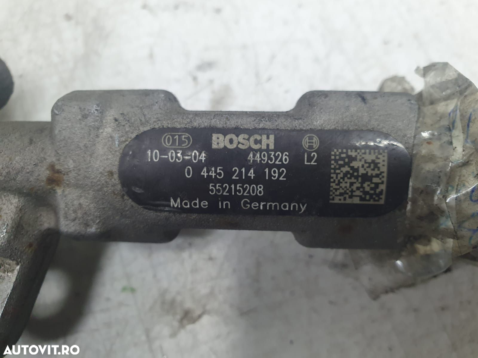 Rampa injectoare 1.6 D 198 A2.000  0445214192 Lancia Delta 3 [2008 - - 3