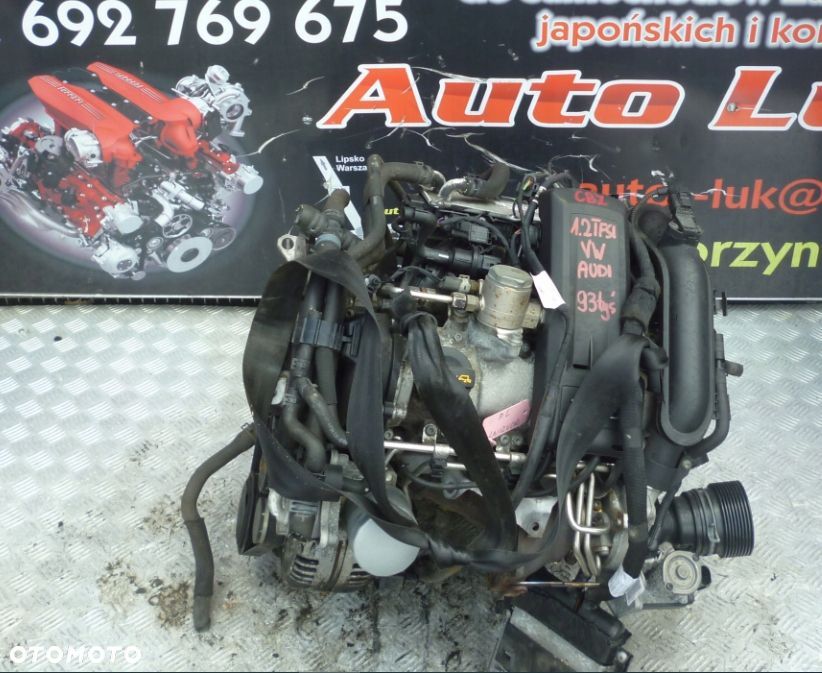 SILNIK KOMPLETNY VW AUDI A3 SEAT 1.2 TFSI CBZ 93 TYS - 1