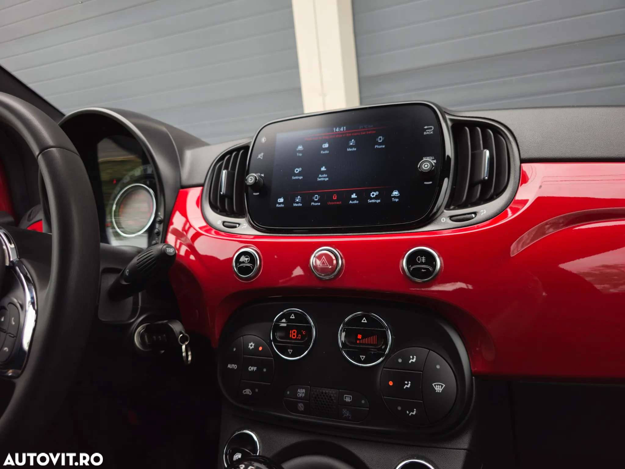 Fiat 500 Cabrio MHEV 1.0 Red - 21