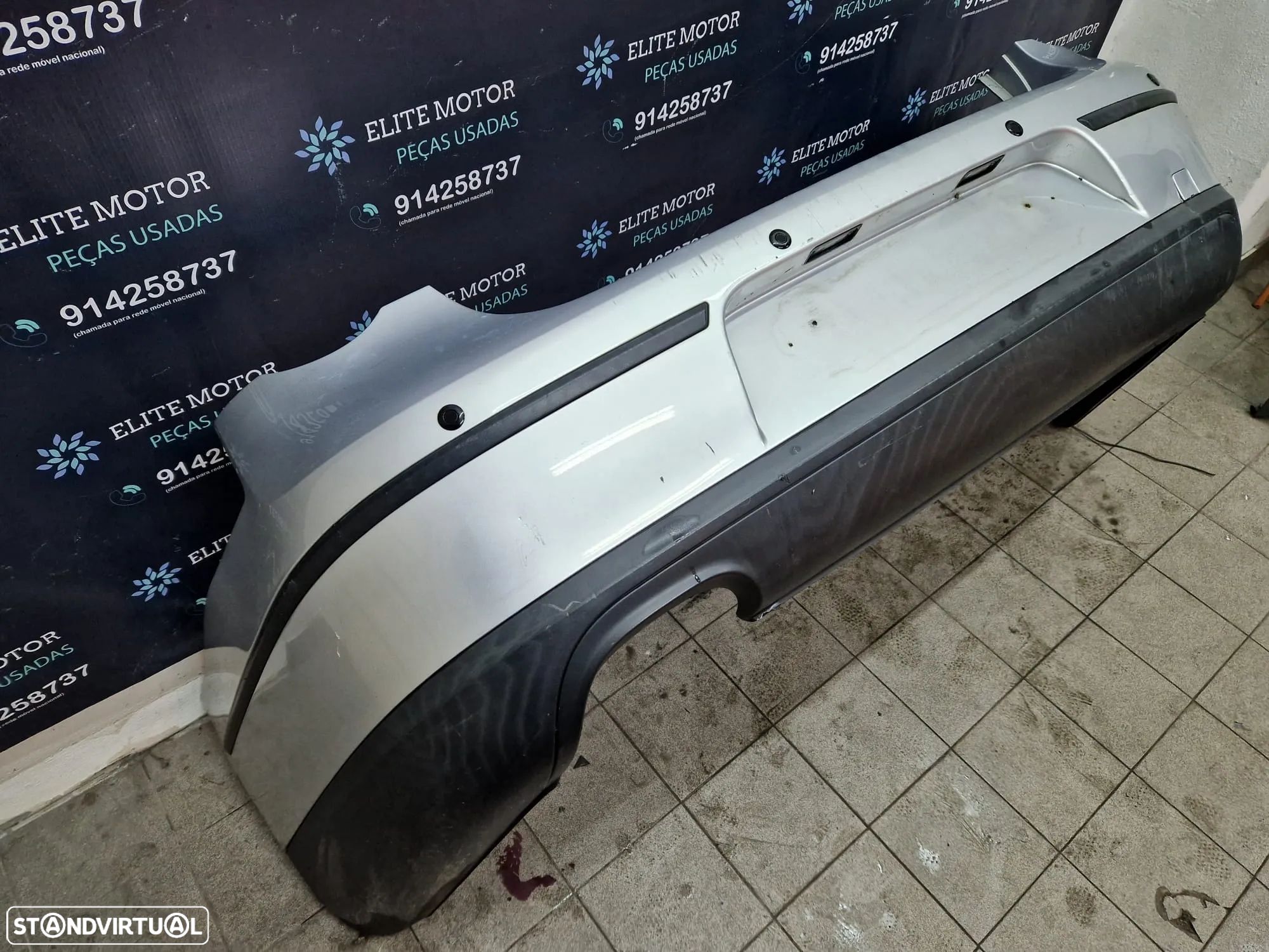 Parachoques traseiro usado VW PASSAT B6 CARRO SEDAN SENSORES - 1