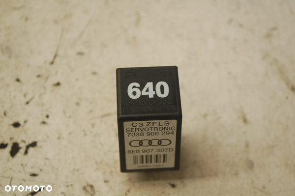 PRZEKAŹNIK "640" 8E0907307D SERVOTRONIC AUDI A4 B6 B7