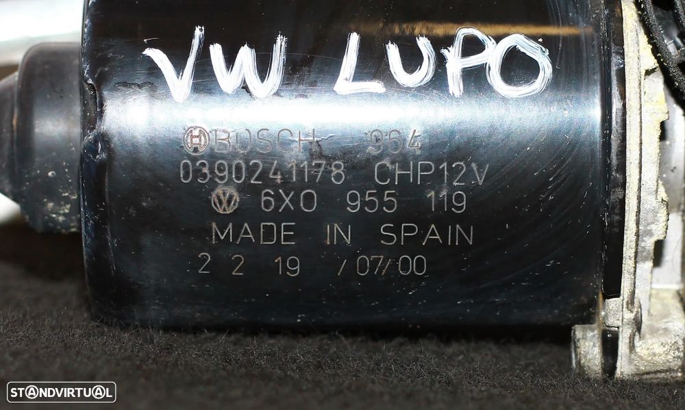 MOTOR LIMPA PARA-BRISAS VW LUPO - 4